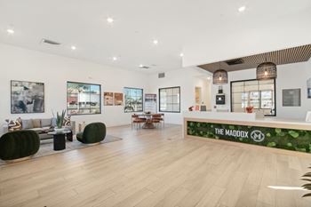 the lobby or reception area of the madison hotel at The Maddox Luxury Apartment Homes, Arizona, 85326